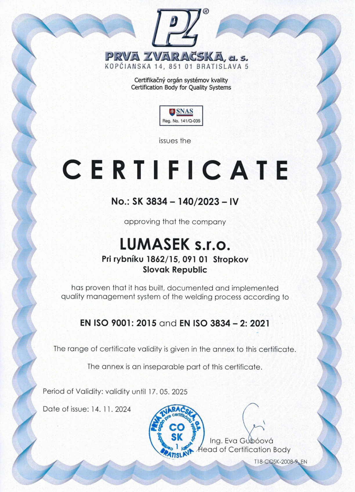 Certifikáty