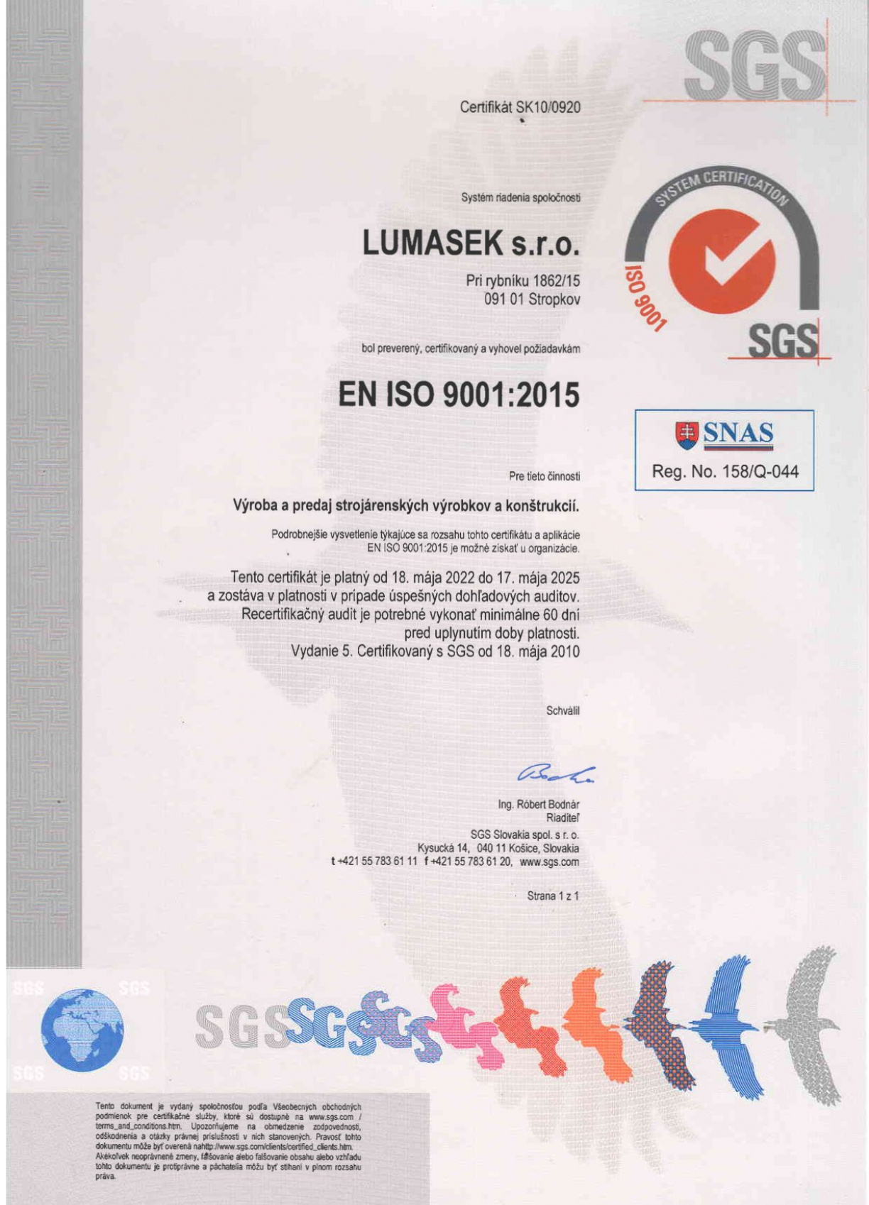 Certifikáty