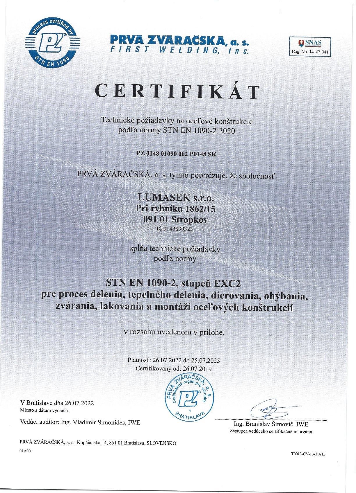 Certifikáty